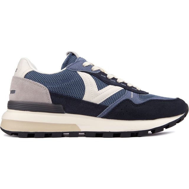 Step Into Style And Comfort With The Victoria Luna Mesh. This Breathable Women's Running Shoe Wraps Your Foot In Lightweight Mesh For Superior Ventilation On All Your Fitness Adventures. The Two-tone Sole Adds A Pop Of Colour, While The Ergonomic Insole Provides Exceptional Cushioning And Support. With A Stabilising Heel And V Logo For Signature Flair, These Trainers Will Have You Strutting In Confidence. Slip Into These Fresh, Vegan Kicks And Feel Fashion With A Conscience And A Pinch Of Nostalgia With Every Stride.