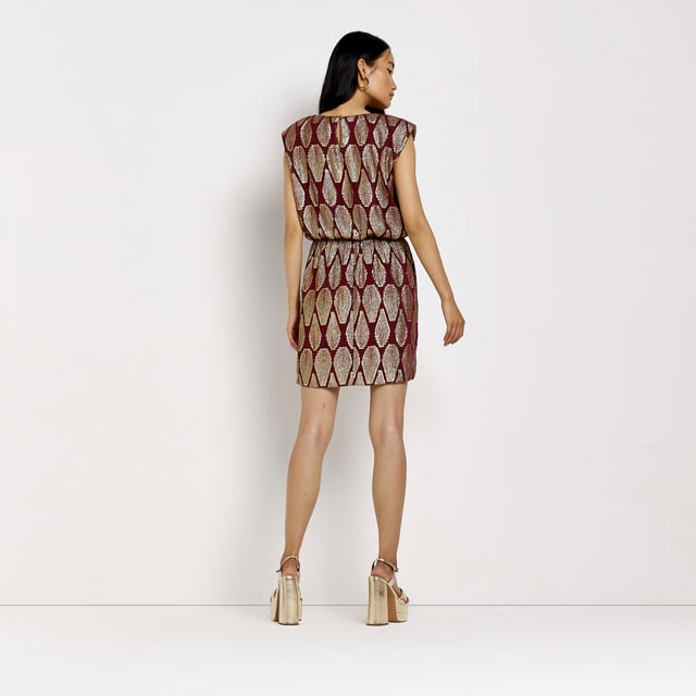 Mini Dress River Island Red Leopard Print Dress River Island