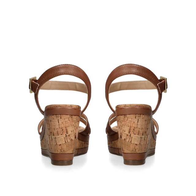 Carvela tan wedge sandals online