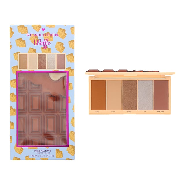 Revolution Highlighter Palettes is fantastic for your everyday makeup routine to transform looks. You will be spoilt for choice with this palette.  Top tip for you Revolution also recommends using a pigment base to prevent fall out and amplify the pigment.
