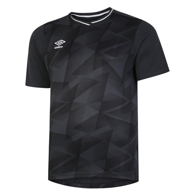 100% Polyester. Fabric: Performance. Design: Graphic Print, Logo, Strike. Neckline: Contrast Stripe, Crew Neck, Interlock, Ribbed. Sleeve-Type: Set-in, Short-Sleeved. Fabric Technology: Breathable, Lightweight.