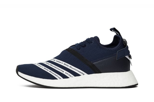 Adidas Mountaineering NMD R2 PK Heren Blauw Trainers COLLEGIATE NAVY/RUNNING WHITE-RUNNING WHITE
