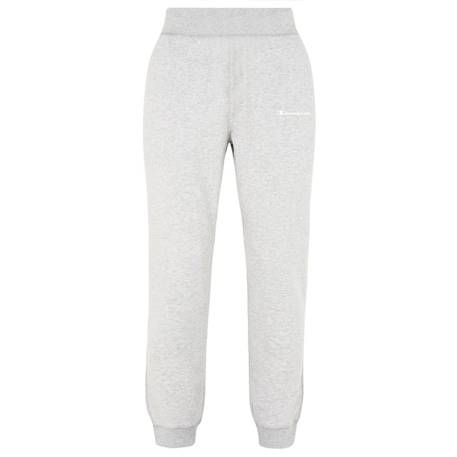 Champion Logo Track Pants Grey Boys Sports Joggers Bottoms 302227 006