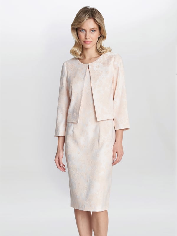 Gina bacconi dress and coat outlet