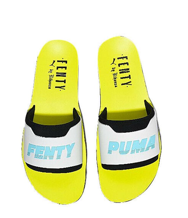 Fenty puma slides size chart top