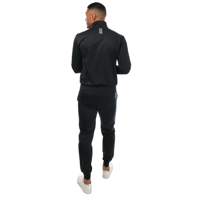 Men s Emporio Armani EA7 Core ID Poly Tracksuit in Navy
