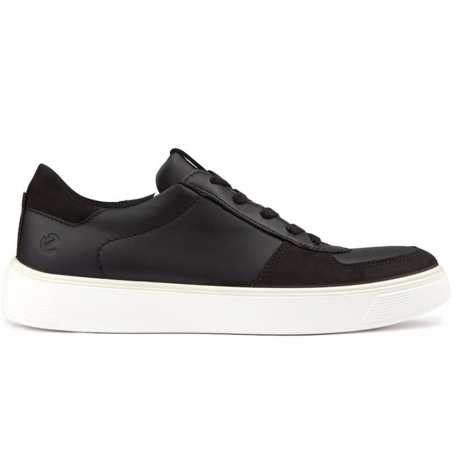 The Ecco Street Tray Is A Premium Sneaker That Reflects Your Lifestyle And Values. Lightweight And Flexible, This Shoe Is Set On A Rubber Cupsole Made With 10% Recycled Material And Has A Soft Premium Leather Upper. These Come In This Seasons On-trend Tonal Colours To Bring You From The Streets To The Park In Modern Style.