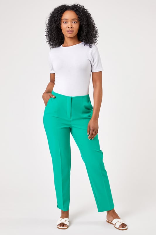 Soft tapered trousers on sale