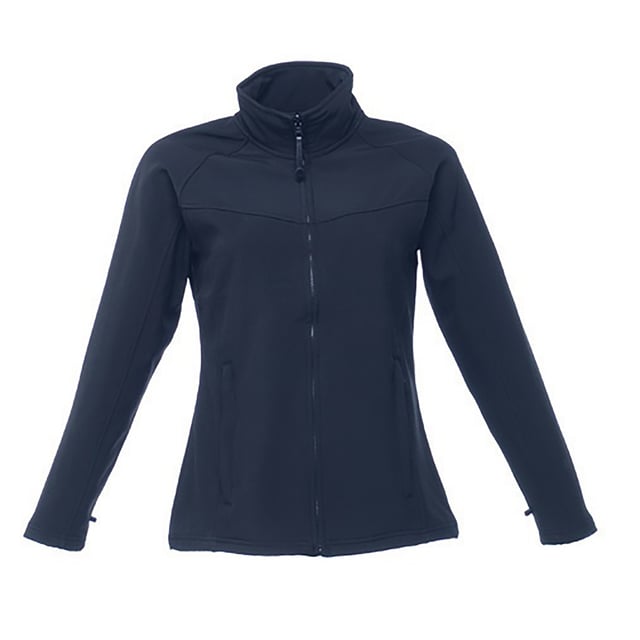 Warm backed woven stretch softshell fabric. Durable water repellent finish. Wind resistant. Quick drying fabric. Super soft handle. 2 zipped lower pockets. Adjustable shockcord hem. Lightweight and easy to wear. Shaped fit. Also available in mens sizes, code TRA462. Fabric: Classic Weight Softshell. 10 (34: To Fit (ins). 12 (36: To Fit (ins). 14 (38: To Fit (ins). 16 (40: To Fit (ins). 18 (42: To Fit (ins). 20 (44: To Fit (ins). A comprehensive range of promotional and corporate clothing suitable for the great outdoors, at surprisingly competitive prices. 96% polyester/4% elastane.