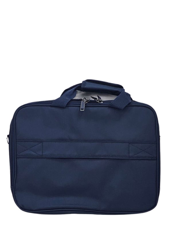 Vi presenterar vår marinblå laptopväska. Där stil möter praktik i ett förstklassigt paket. Denna laptopväska är utformad för att utmärka sig i resevärlden och är bland de lättaste i sin klass samtidigt som den levererar anmärkningsvärd funktionalitet. Tillverkad av ultrastarkt Jacquard nylon 900D-material, med robusta beslag och experthantverk, kombinerar dessa väskor hållbarhet med elegans.\n\nStorlek på datorväska: 15,6\", 40x30,5x9,5cm, 11L, 0,66 KG