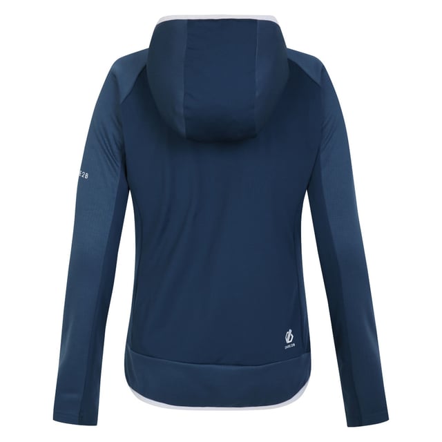 The Dare 2b Traversing Core Stretch. The high-stretch recycled fabric on the walking jacket keeps you moving with ease. Thanks to the brushed-back finish, you'll stay cosy. Finished with UV50+ protection and natural anti-bacterial odour control.