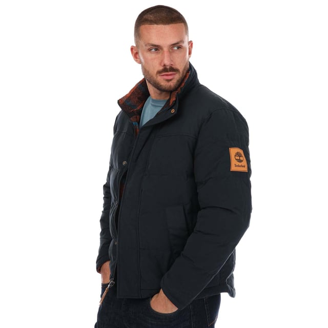 Men s Timberland Welch Mountain Puffer Jacket in Navy