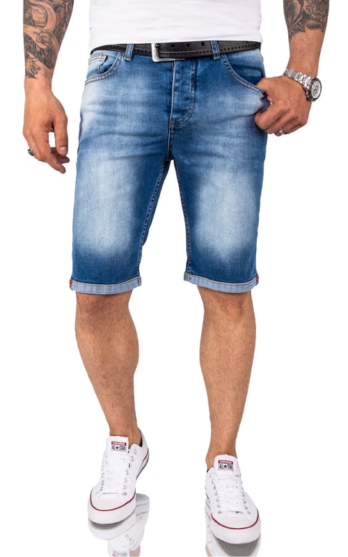 Bei Rock Creek finden Sie kurze Jeanshosen in allen Größen und vielen Farben. Shoppen Sie bei uns zum Bespiel Denim Shorts im klassischen 5-Pocket-Style, mit Gürtelschlaufen und einer coolen Waschung! Sie finden bei Rock-Creek eine breite Produktpalette an Blue Jeans, aber auch an grauen und schwarzen Modellen. Kombinieren Sie die lässigen Jeansshorts von Rock-Creek mit einem farbenfrohen Printshirt und schon geht es ab zum Strandspaziergang!