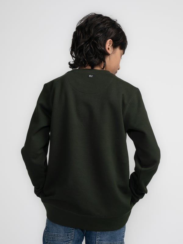 Lässiger unifarbener Sweater mit Petrol-Logo auf der Brust. Dieser Hoodie hat eine normale Passform und einen Rundhalsausschnitt. Hergestellt aus 100 % Baumwolle. Du kannst dich nicht zwischen zwei Größen entscheiden? Dann wähle die größere Größe. Lässiger SweaterEinfarbigPetrol-Grafik-LogoNormale PassformRundhalsausschnitt100 % Baumwolle
