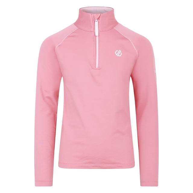 97% Polyester, 3% Elastane. Fabric: Brushed. Design: Logo. Fastening: Half Zip. Sleeve-Type: Raglan. Neckline: Zip. Fabric Technology: Four Way Stretch, Lightweight, Quick Dry. Sustainability: Made from Recycled Materials. 15-16 Years: 36.5 in. 14 Years: 34 in. 11-12 Years: 31 in. 7-8 Years: 26.5 in. 9-10 Years: 29 in. 3-4 Years: 22.5 in. 5-6 Years: 24 in. 13 Years: 32.5 in.