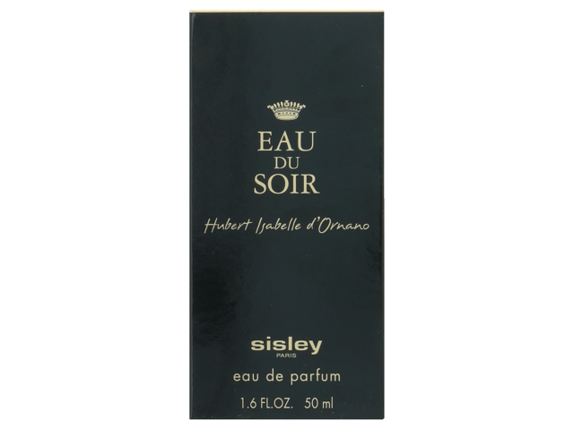 Eau Du Soir, also known as Eau Du Soir Hubert Isabelle d'Ornano, is a chypre floral fragrance for women, which was created Jeannine Mongin, Hubert d'Ornano and Isabelle d'Ornano and launched in 1990 by Sisley. The fragrance contains top notes of Grapefruit and Mandarin Orange; with middle notes of Oak moss, Juniper, Patchouli, Pepper, Iris, Carnation, Rose, Syringa, French labdanum, Jasmine, Lily-of-the-Valley and Ylang-Ylang; and base notes of Musk and Amber. The notes make for a regal scent that's spicy and Citrussy at the top, before the florals open up in the middle to create a gorgeous and elegant fragrace, before reach the base of moss and Patchouli. The scent is particularly wonderful in the colder weather of Autumn and Winter.
