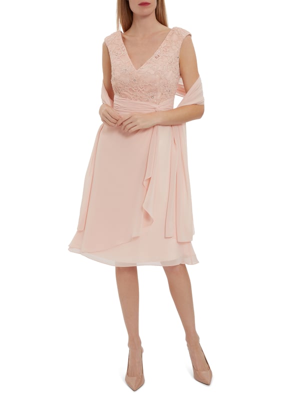 Farrah ruffle skirt chiffon gown sales
