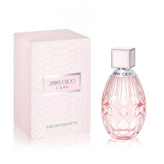 Jimmy Choo LEau is a floral fruity fragrance by Jimmy Choo. It was launched in 2017. Top notes hibiscus bergamot. Middle notes nectarine peony. Base notes cedar musk.