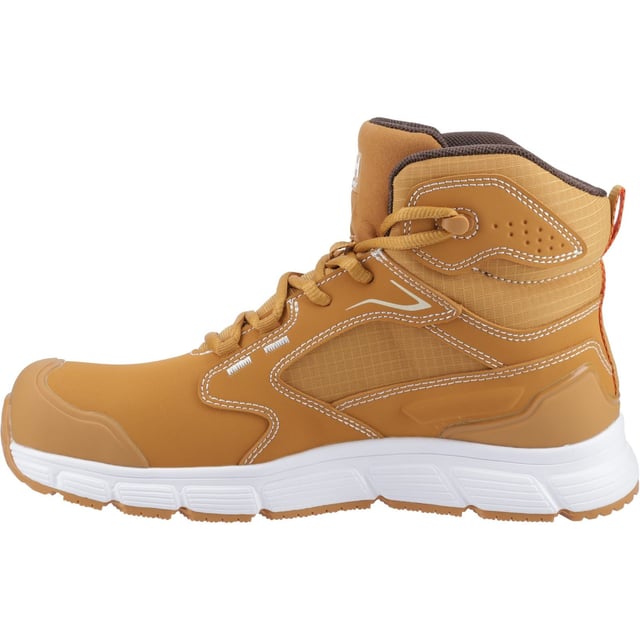 The Kensington MXR from Helly Hansen is a safety boot that features an open cell PU footbed which is lightweight and breathable providing long lasting cushioning and moisture management.