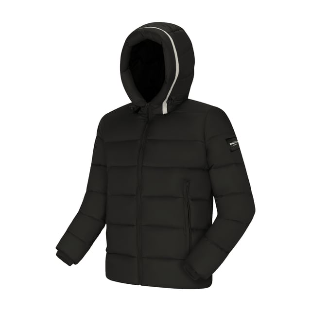Heren winterjas van het merk Ballin Est. 2013. de jas is gemaakt van hoogwaardig polyester, en heeft een normale pasvorm. De jas is voorzien van een up- en down zipper, makkelijk voor op de fiets, brommer of scooter.  Merk: Ballin Est. 2013Modelnaam: Jacket GiorgioCategorie: heren jasMaterialen: polyesterKleur: zwart