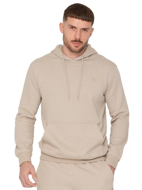 Refresh your casual wardrobe with this stylish men's hoodie. Made from a soft and comfortable blend of cotton and polyester, this regular-fit hoodie is designed with ribbed cuffs and hem, a drawstring hood, and kangaroo pockets for added convenience. The embroidered Enzo logo on the front adds a fashionable finishing touch, making it a must-have piece for effortless style.
