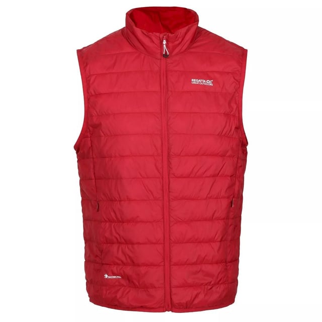 Regatta Mens Hillpack Insulated Body Warmer (Dark Red)