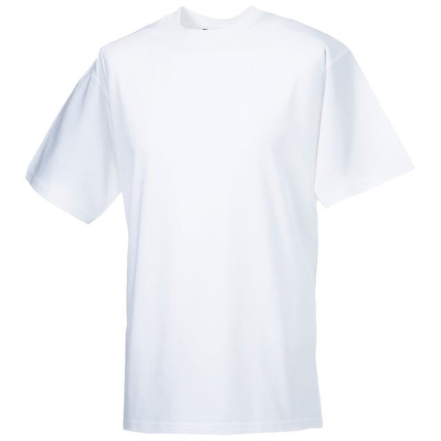 100% combed ringspun cotton, the finest cotton yarn category. Tubular construction. Shoulder-to-shoulder taping. 1x1 rib knit collar. This dense heavyweight fabric is the perfect choice for the best of decoration. Fabric: 100% Combed Ringspun Cotton. Weight: White 210gsm, Colours 215gsm. Chest (to fit) S - 36/38”, M - 38/40”, L - 40/42”, XL - 42/44”, 2XL - 44/46”.