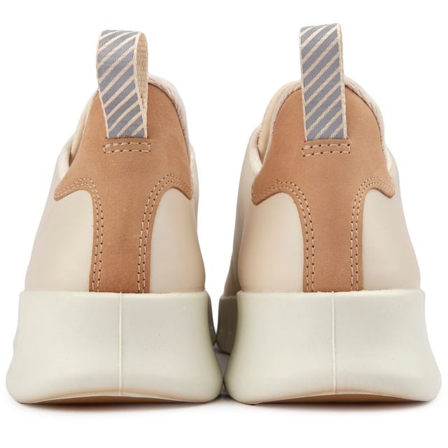 Experience Ultimate Comfort With The Ecco Gruuv Trainer! Adorned In Natural Leather, This Running-style Shoe Boasts A Reflective Trim And Elastic Laces For A Fashionable Yet Functional Finish. Cradle Your Feet In The Dual-fit Comfort Foam Insoles And Cushy Pu Midsole. With A Dynamic Two-way Flex Rubber Sole, Your Steps Are Supported, Making Every Journey A Joy. Get Ready To Strut In Style And Comfort With Ecco Gruuv!