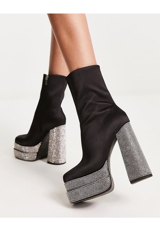 Asos perfect combo embellished heels online