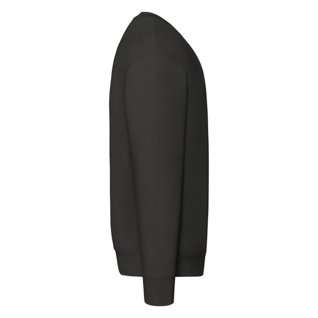 Material: 70% Cotton, 30% Polyester. Fabric: Elastane. Design: Plain. 280gsm. Hem: Elasticated, Ribbed. Back Neck Tape. Neckline: Crew Neck, Ribbed. Cuff: Elasticated, Ribbed. Sleeve-Type: Long-Sleeved, Set-in. Fastening: Pull Over. Sustainability: Oeko-Tex Standard 100 Certified, WRAP Certified.