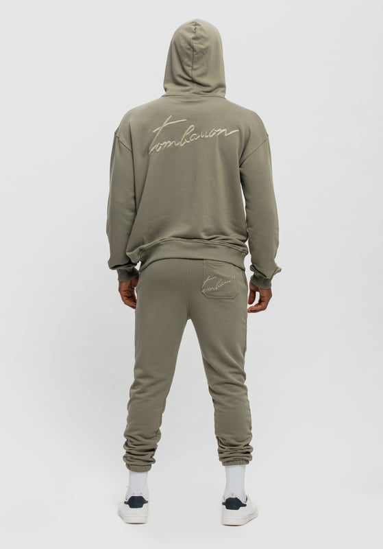 Tom Barron Relaxed Fit luxe trainingspak voor heren
