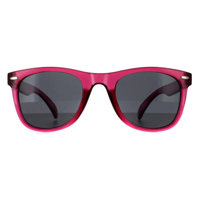 Smarty Rectangle Kids Transparent Purple Grey X2948  Sunglasses combine contemporary design with reliable eye protection. Featuring a sleek, modern frame and lightweight construction, these sunglasses provide a comfortable and secure fit for all-day wear. The high-quality lenses offer excellent UV protection, ensuring your eyes are safe from harmful sun exposure. Whether you're driving, spending time outdoors, or enjoying a sunny day, the Smarty X2948 Sunglasses deliver both a stylish look and dependable performance, making them an essential accessory for any occasion.