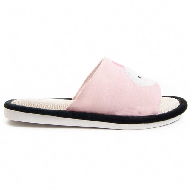 Zapatilla de casa para mujeres. Ajuste cómodo. Plantilla acolchada. Suela antideslizante. Costura reforzada. Fabricado por otras marcas para nuestra marca.