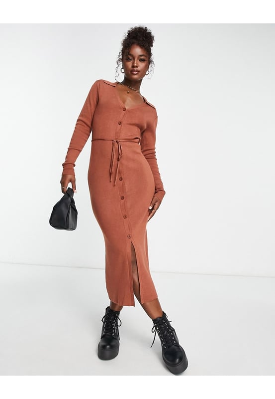 Asos tie waist dress discount