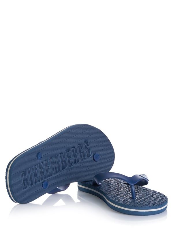 100% PVC; la sandalia de Bikkemberg; Modelo: VBKB04881 2080; Mano de obra de alta calidad; Separador de dedos con el logo de Bikkemberg en la correa; Detalles del logotipo de Bikkemberg