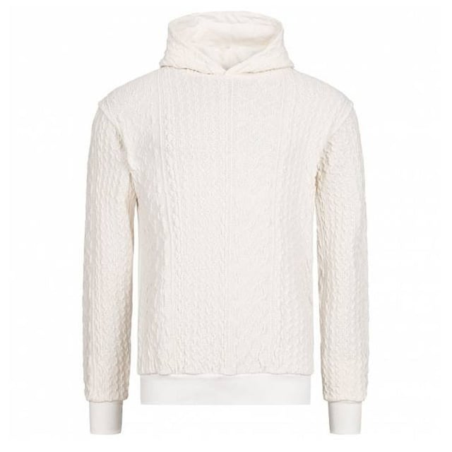 Criminal damage white top hoodie