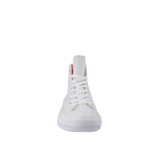 Converse all star hi plimsolls in white sale
