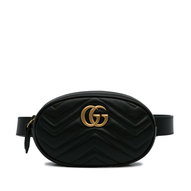 Gucci gg marmont new arrivals quilted leather belt bag