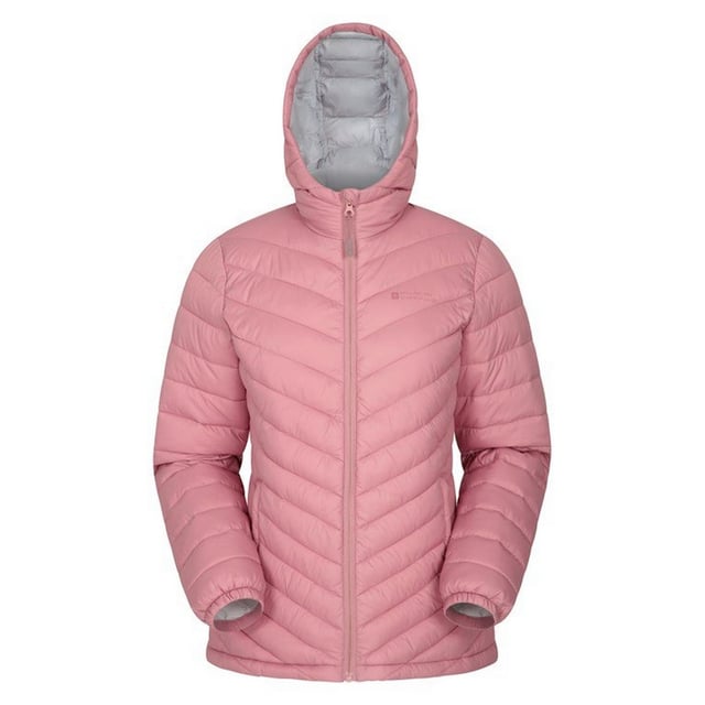 Outer Materials: 100% Nylon. Lining Material: 100% Nylon. Filling Material: 100% Polyester. Fabric: Microfibre. Design: Logo, Quilted. Fabric Technology: DWR Finish, Lightweight. Insulated. Cuff: Elasticated. Neckline: Hooded. Sleeve-Type: Long-Sleeved. Hood Features: Elasticated, Grown On Hood. Pockets: 2 Front Pockets. Fastening: Full Zip.