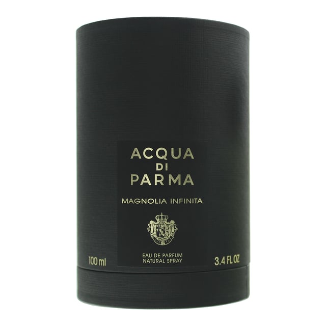 Magnolia Infinita was launched in 2022 as a Floral fragrance for women. Top notes are Calabrian bergamot, Lemon and Orange; middle notes are Magnolia, Jasmine Sambac, Ylang-Ylang and Rose; base notes are Musk and Patchouli.