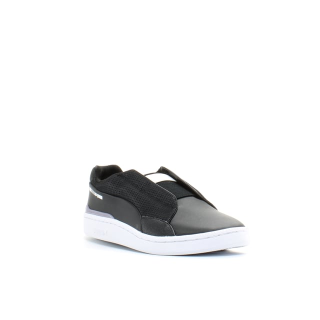 Alexander mcqueen womens black top trainers