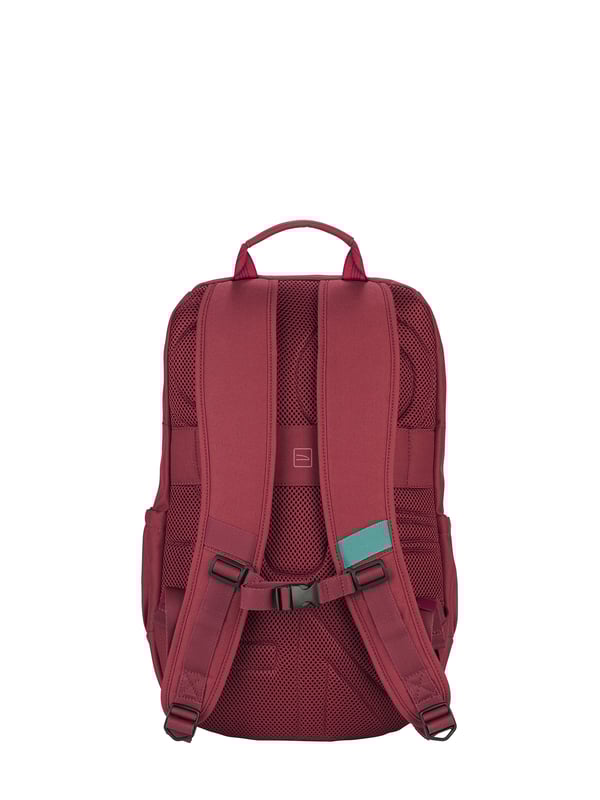 Unisex-Rucksack mit Reißverschluss. zwei offene Innentaschen. Zwei Frontreißverschlüsse und zwei offene Seitenreißverschlüsse. Außentaschen. fehlender Schultergurt.  Griff aus recyceltem Polyethylenterephthalat. ein Innenfach.  externes Material.  Innenraum aus recyceltem Polyethylenterephthalat. Maße: 28,5x45,5x13,5 cm. Modeprodukt