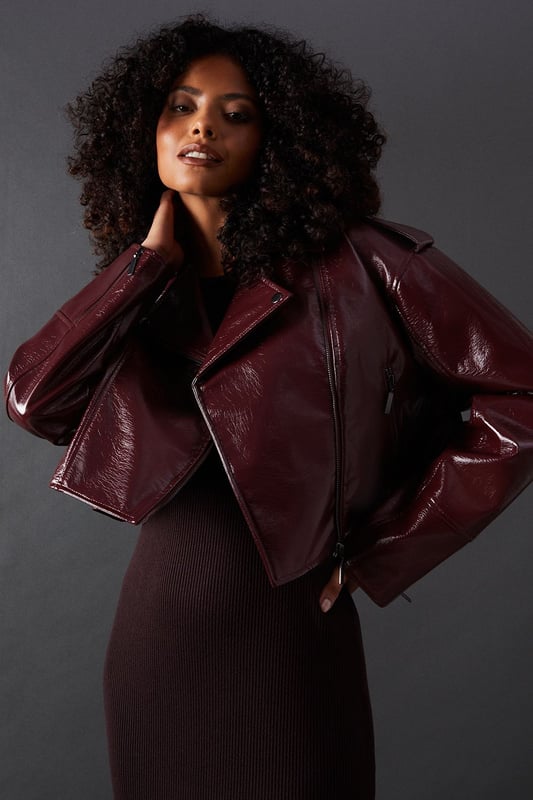 Berry look jacket on sale