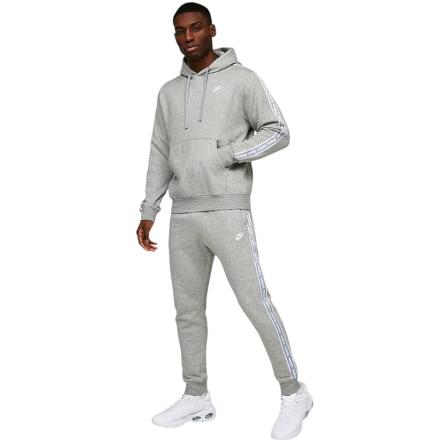 Nike tape tracksuit grey discount