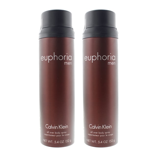 Calvin Klein Euphoria Men Body Spray 152g x 2