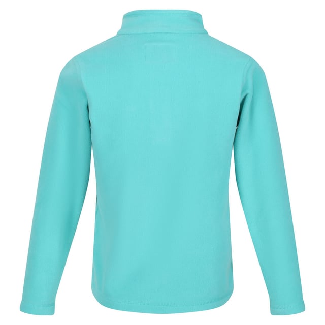 170gsm Symmetrie fleece 1 zijde geborsteld, 1 zijde anti-pil 100% Polyester Regatta kindermaten (borstomtrek): 2 jaar (53-55cm), 3-4 jaar (55-57cm), 5-6 jaar (59-61cm), 7-8 jaar (63-67cm), 9-10 jaar (69-73cm), 11-12 jaar (75-79cm), 32 (79-83cm), 34 (83-85cm).