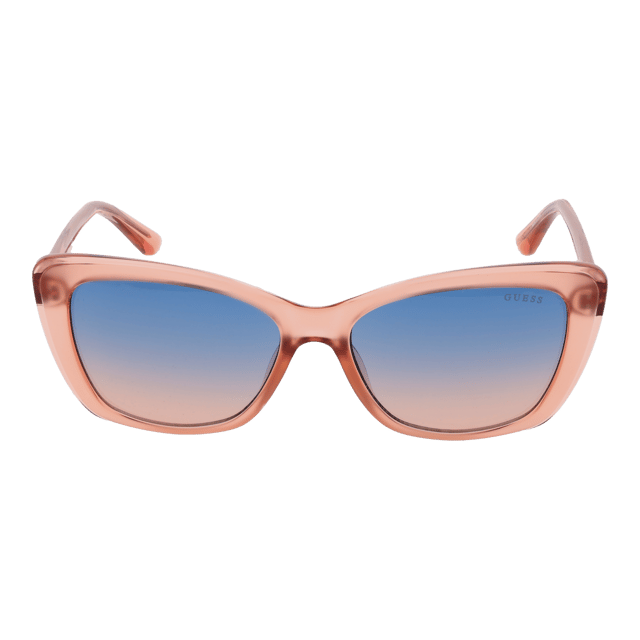 Genero: Mujer
Color principal: Rosa
Color del marco: Rosa
Material del marco: Plastico
color de la lente: Azul
Material de la lente: Plastico
Categoria del filtro: 2
Estilo: Ojos de gato
la tecnologia de lentes: Gradiente
proteccion: 100% UVA & UVB
Grosse: 55-16-140
anchura de la lente: 55
Altura de la lente: 40
Ancho del puente: 16
ancho de las gafas: 140
longitud de la varilla: 140
bisagra con muelle: No
entrega: Estuche originalsa de gafas original, documentacion, pano de limpieza
Estilo: Llanta completa
