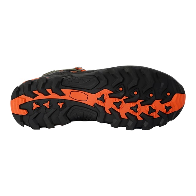 Upper: Durable, Polyester, PU (Polyurethane), Synthetic. Insole: TECFOAM. Midsole: EVA (Ethyl Vinyl Acetate), Lightweight, Shock Absorbing. Outsole: Rubber, Traction Grip. 8 Eyelets. Fabric Technology: Breathable, Hardwearing, Isotex, Water Repellent, Water Resistant, Waterproof. Abrasion Resistant, Cushioned, Flexible, Heel Bumpers, Moulded Collar, Pull Tab, Scuff Guards, Toe Cap. Flat Heel. Cut: Mid Cut. Design: Contrast Detail, Logo, Text. Toe Style: Round. Fastening: Ghillie Lacing.