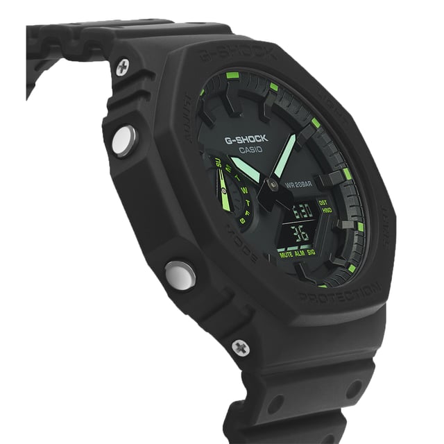 This Casio G-shock Analogue-Digital Watch for Men is the perfect timepiece to wear or to gift. It's Black 45 mm Round case combined with the comfortable Black Plastic watch band will ensure you enjoy this stunning timepiece without any compromise. Operated by a high quality Quartz movement and water resistant to 20 bars, your watch will keep ticking. Classic and charming  watch perfect for every occasion -The watch has a calendar function: Day-Date, Stop Watch, Worldtime, Countdown, Alarm, Light High quality 21 cm length and 24 mm width Black Plastic strap with a Buckle Case diameter: 45 mm,case thickness: 11 mm, case colour: Black and dial colour: Black