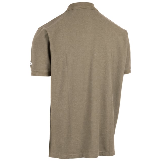 60% bomull, 40% polyester. Design: Broderad, Logo, enfärgad. Fästning: Knapp. Ärmtyp: Kortärmad. Halsringning: Vändbar krage. Knäppning med 3 knappar.